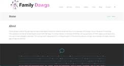 Desktop Screenshot of familydawgs.ca